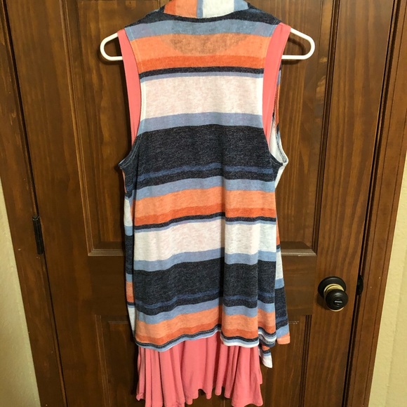 Adrienne Dress Outfit | Color: Coral | Size: L - Picture 2 of 4